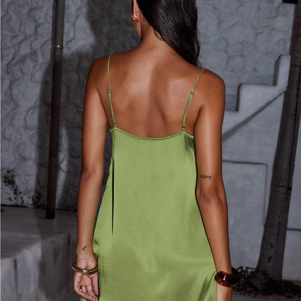 Princess Polly Olive Green Top‎ - Picture 5 of 7